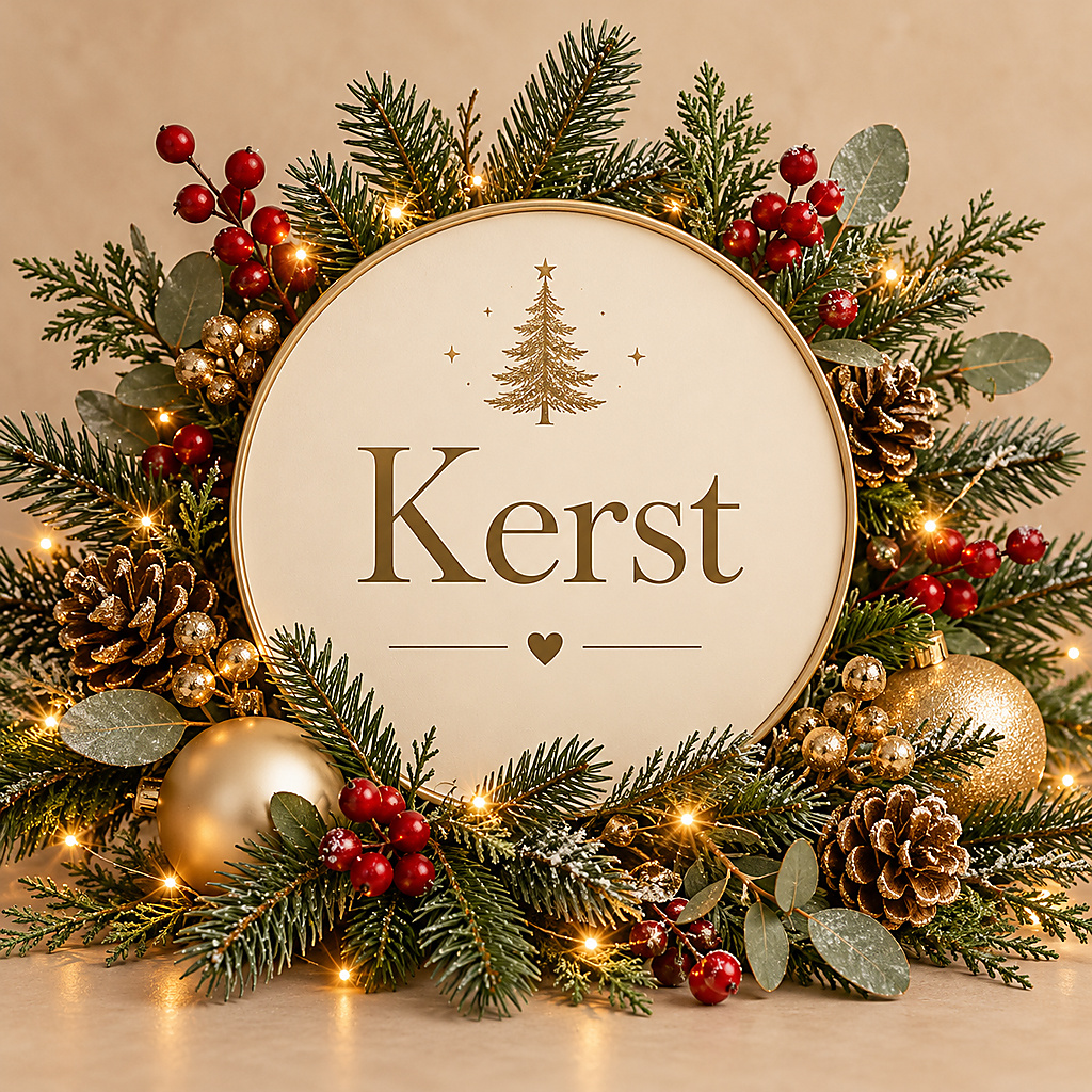 Bloemcreatie uit collectie Kerst