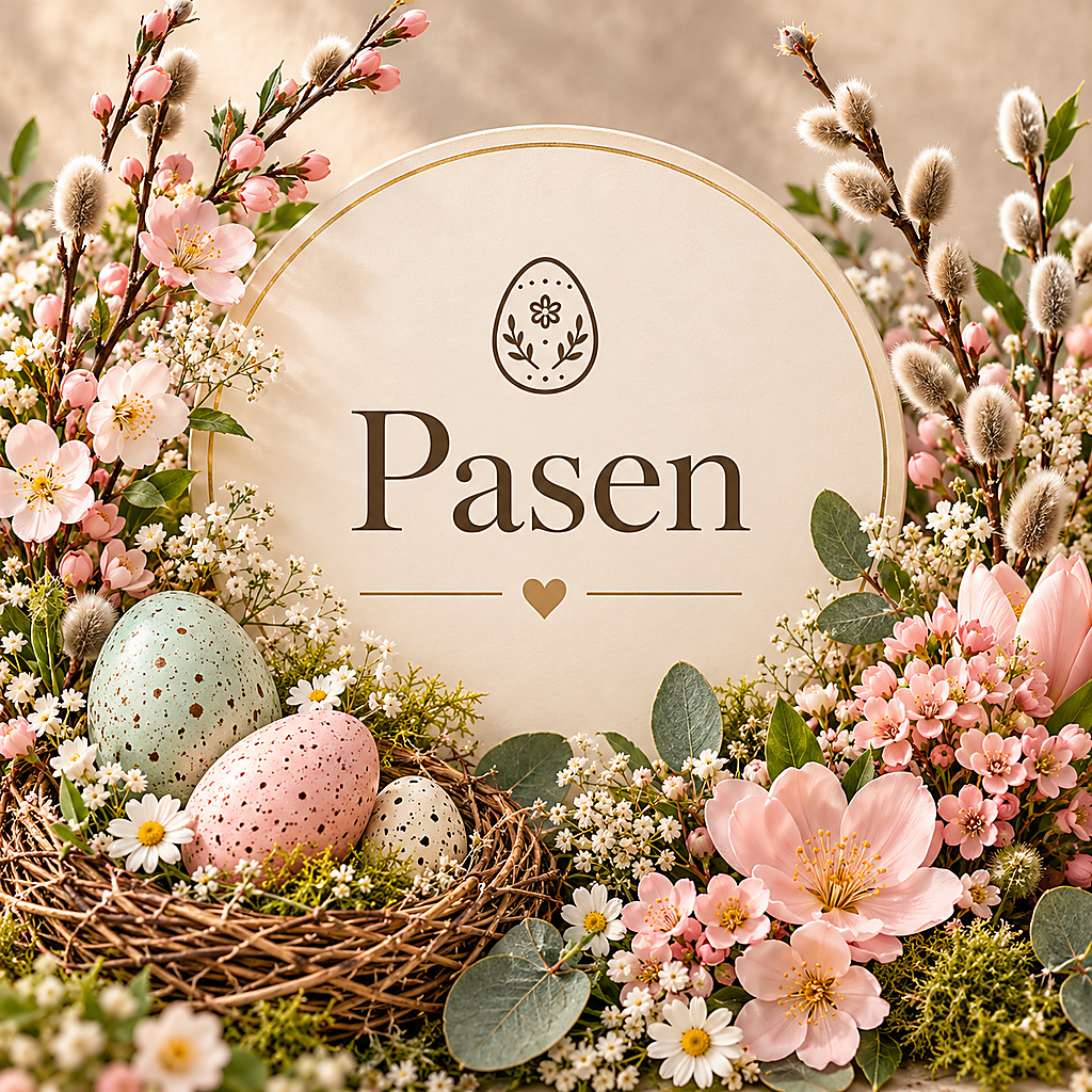 Bloemcreatie uit collectie Pasen
